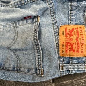 Men’s Levi’s 505 jeans size 29X32